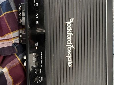 Rockford fosgate 500x1d amplifier
