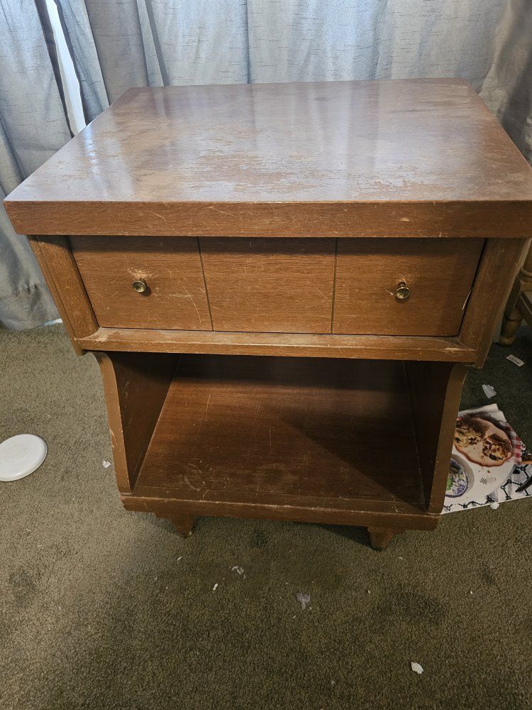 Nightstand and dresser set