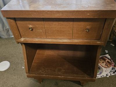 Nightstand and dresser set