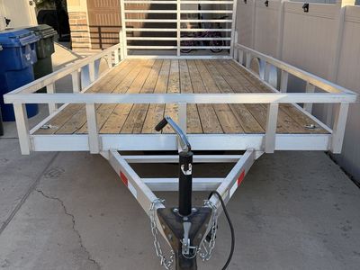 2023 Baughman Aluminum Utility Trailer – 7x14 Single Axle