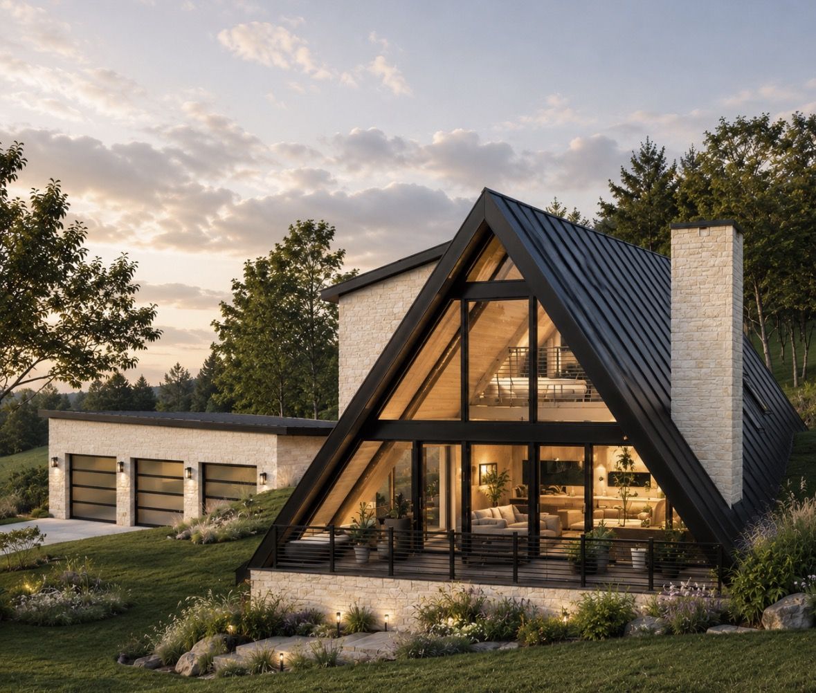 LUXE AFRAME BUILDERS, LLC - Design Services & Luxury A-Frame Home Construction