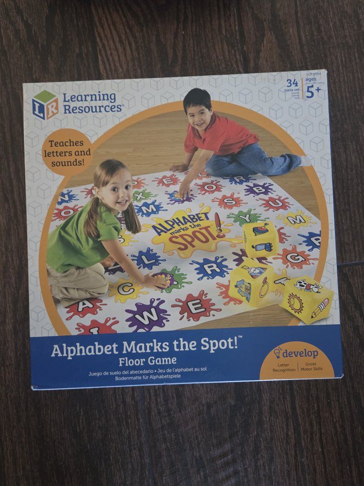 The Learning Journey Match It! Letters & Learning Resources Alphabet Floor Game