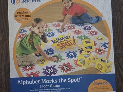 The Learning Journey Match It! Letters & Learning Resources Alphabet Floor Game