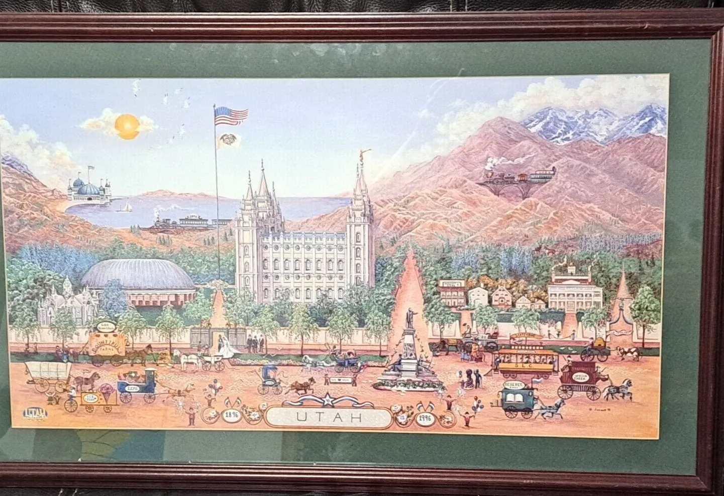 Utah Framed Print by Jacque 95