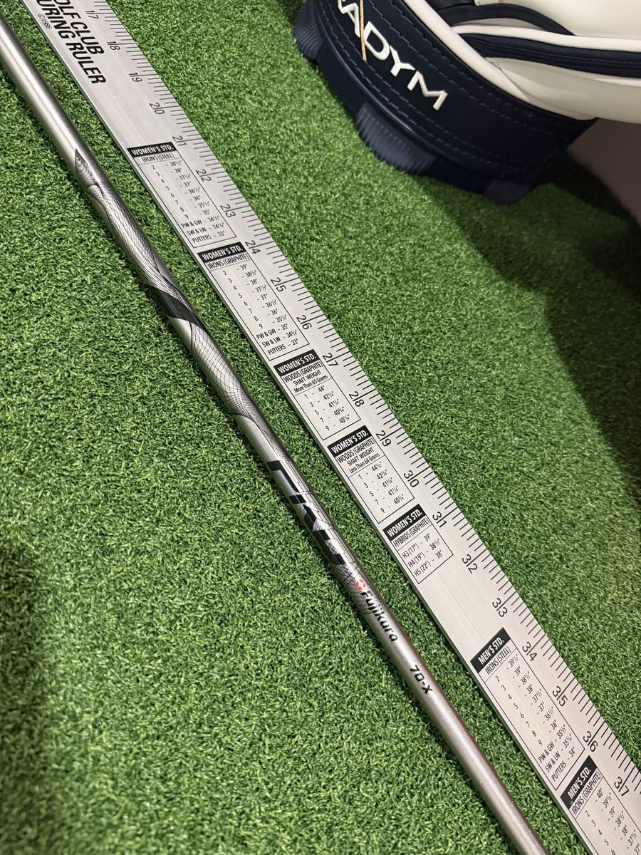 Fujikura Pro Black 70-X Extra Stiff Callaway Driver Shaft 44.5” End to End