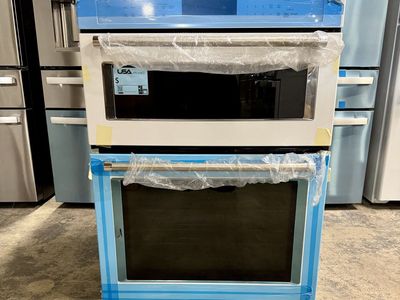 KITCHENAID DOUBLE ELECTRIC WALL OVEN AND MICROWAVE