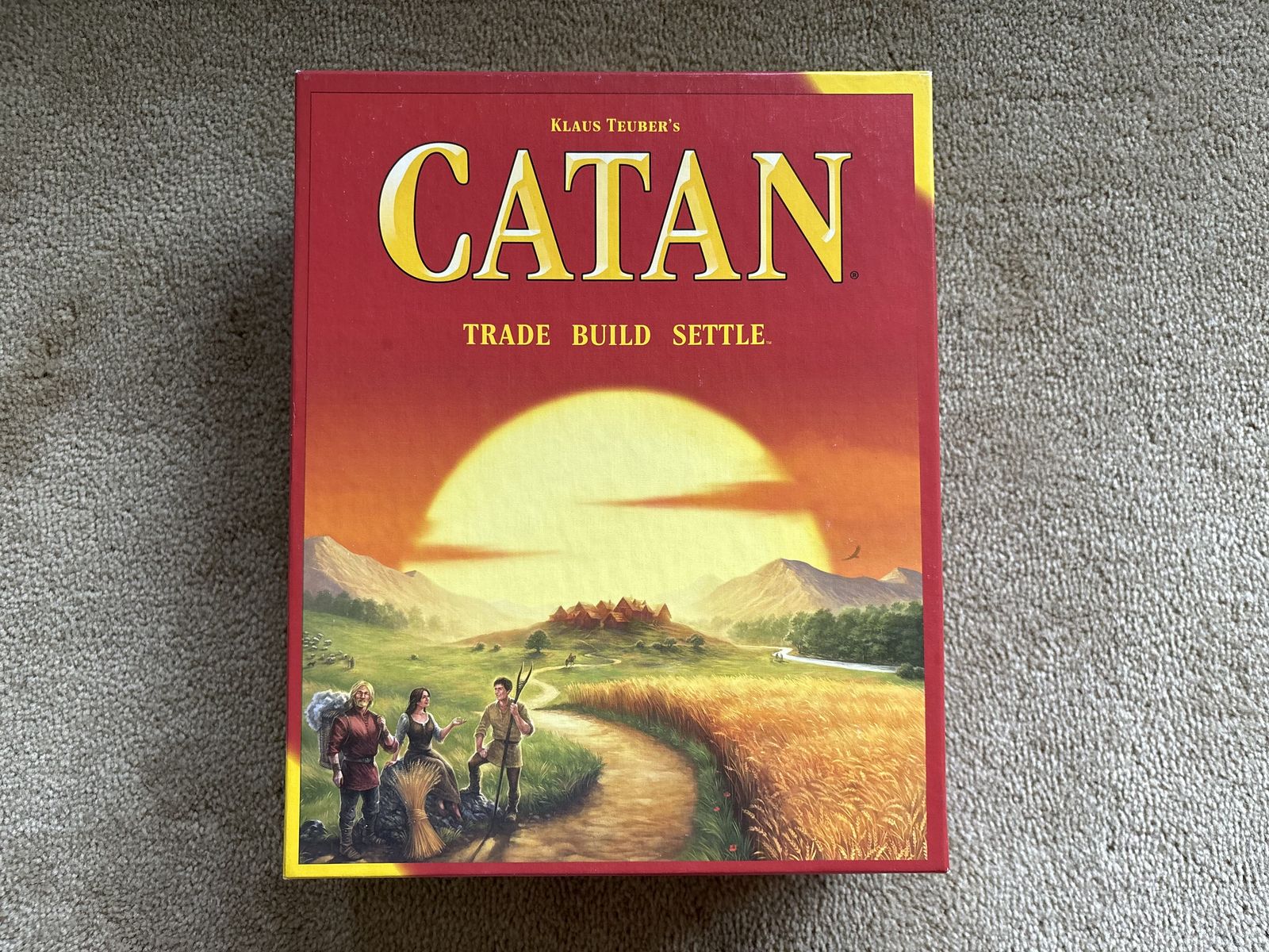 COMPLETE 2020 Catan Board Game
