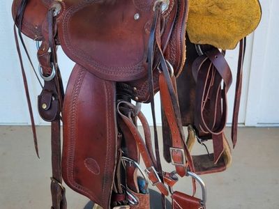15" Wide Tree Saddle--Custom Billy Cook