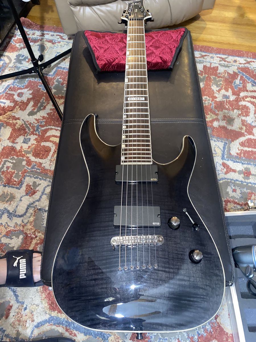 LTD Deluxe H-1007 7 String Guitar