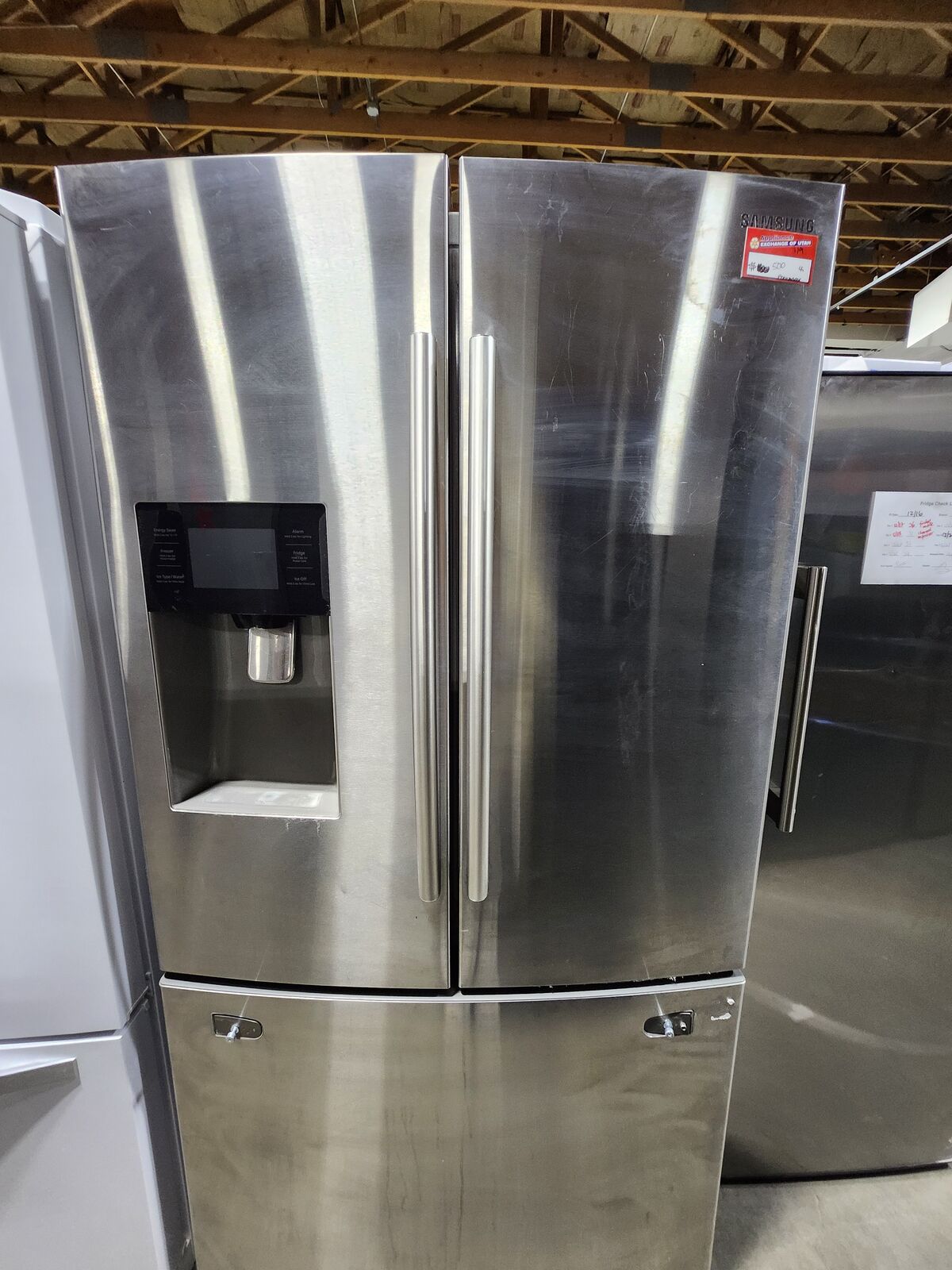 LOW PRICE GUARANTEED! SAMSUNG STAINLESS STEEL FRENCHDOOR FRIDGE!