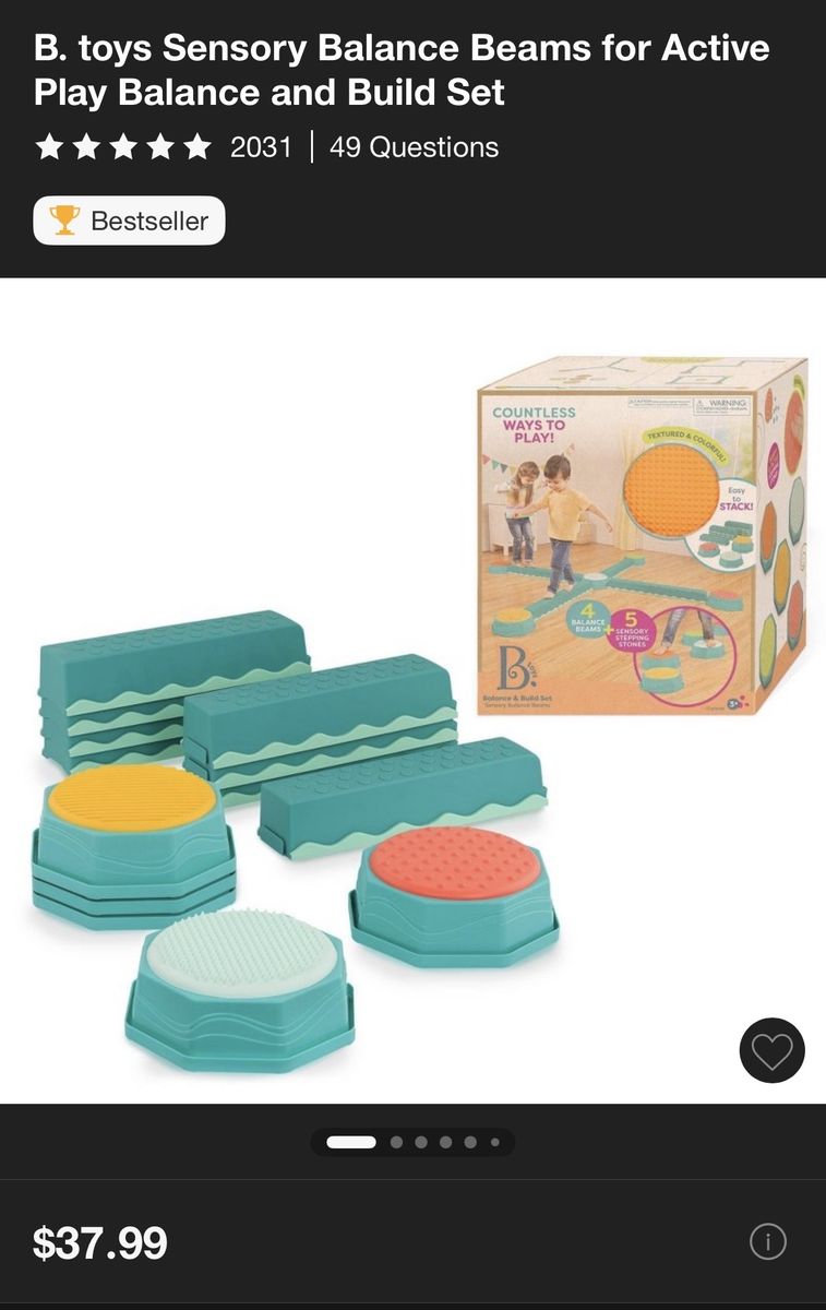 Kids Toys- Balance/sensory/floor Is Lava