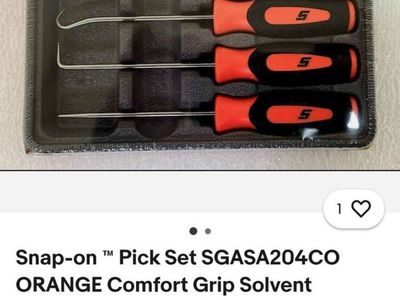 snap on pick set 4pc