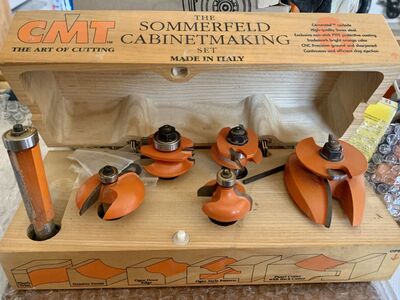 CMT Sommerville Cabinetmaking Router Bit Set