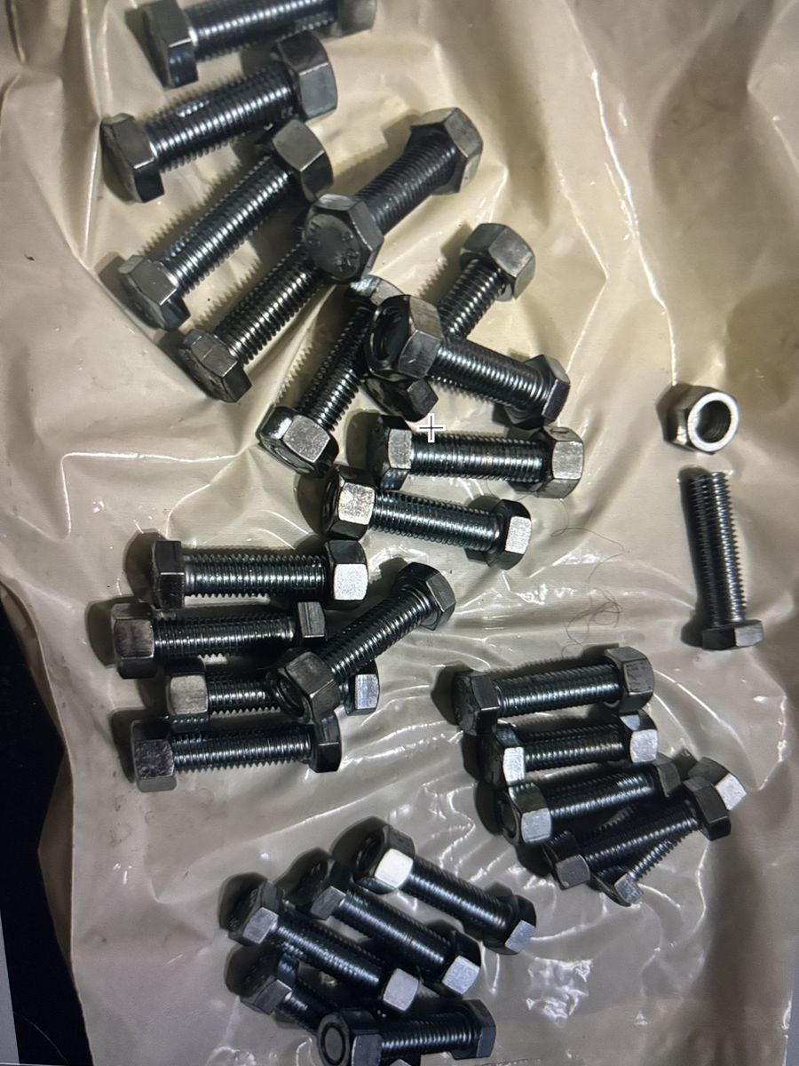 # Bolts 2-7/8 inch, 4 inch, 10 inch, 15 inch