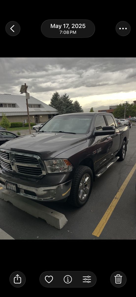 Ram 1500 bumper