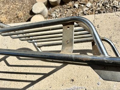 Vintage Motorcycle Scooter rear rack