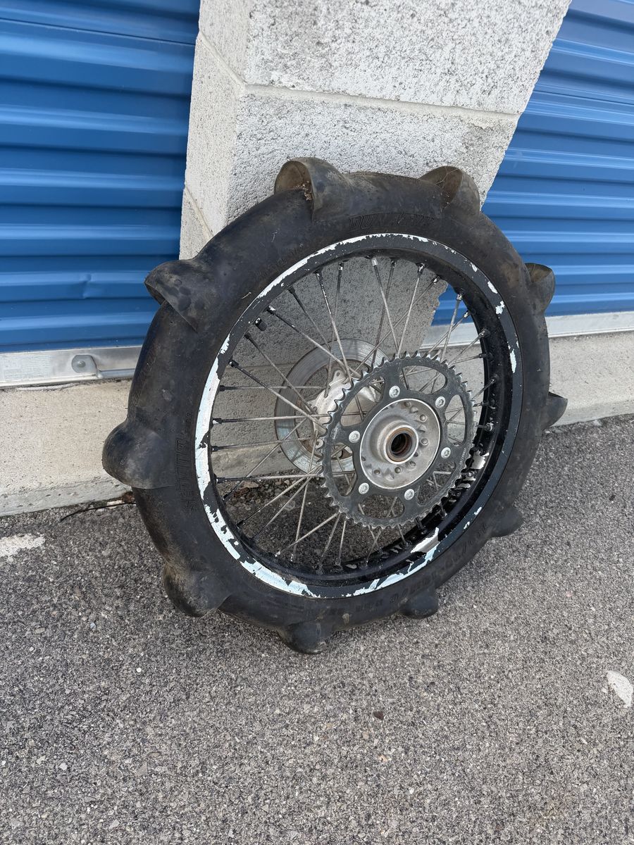 KTM HUSKY GAS GAS REAR WHEEL PADDLE TIRE