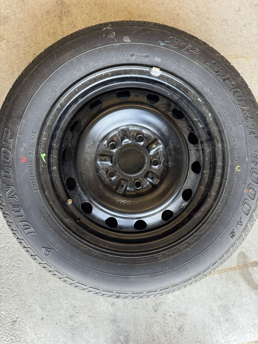 15 Inch Wheel With Unused Tire
