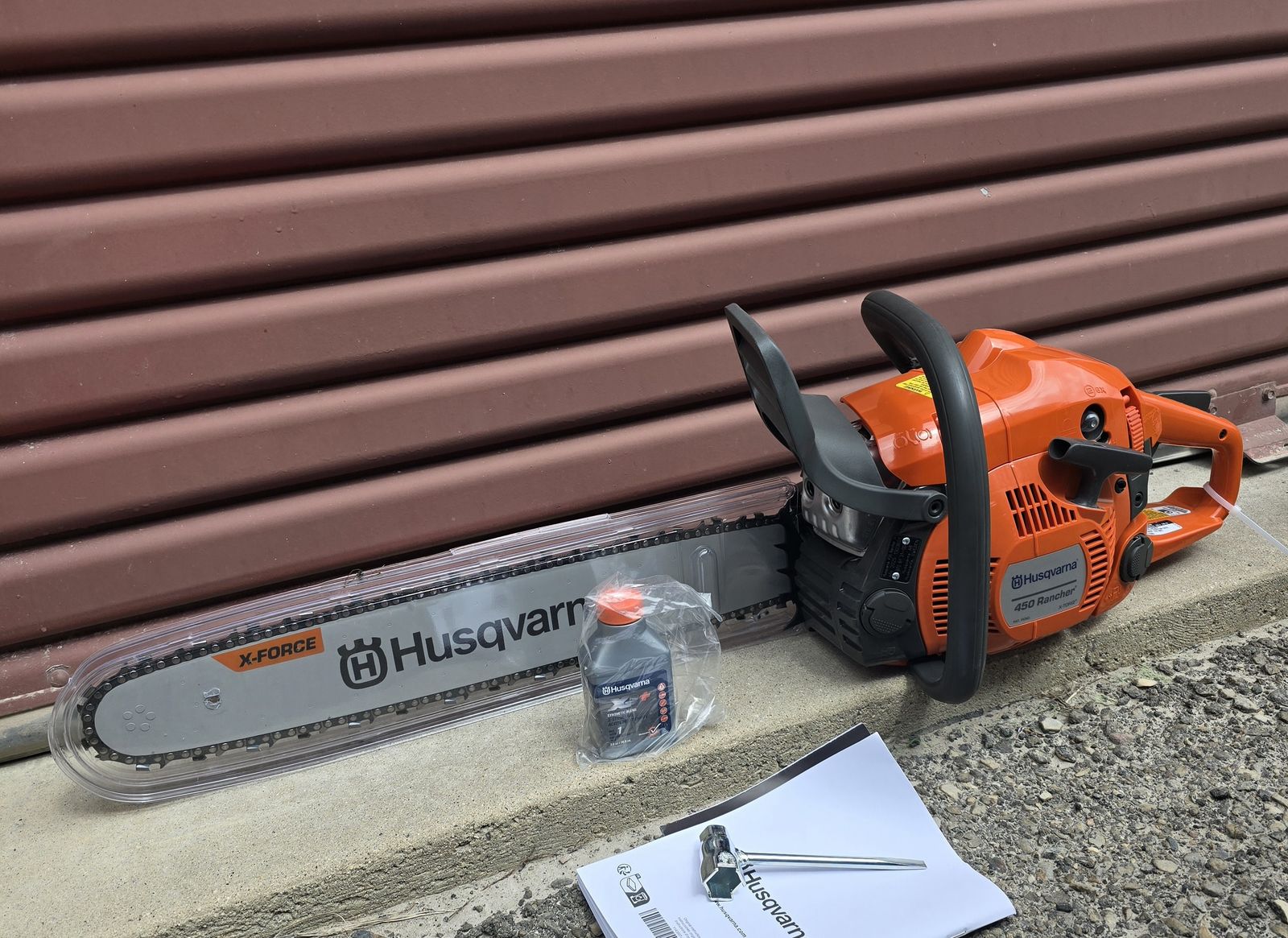 Brand New Husqvarna Rancher 450 Chainsaw