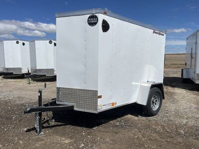 2026 Wells Cargo 5'x8' Enclosed Cargo Trailer