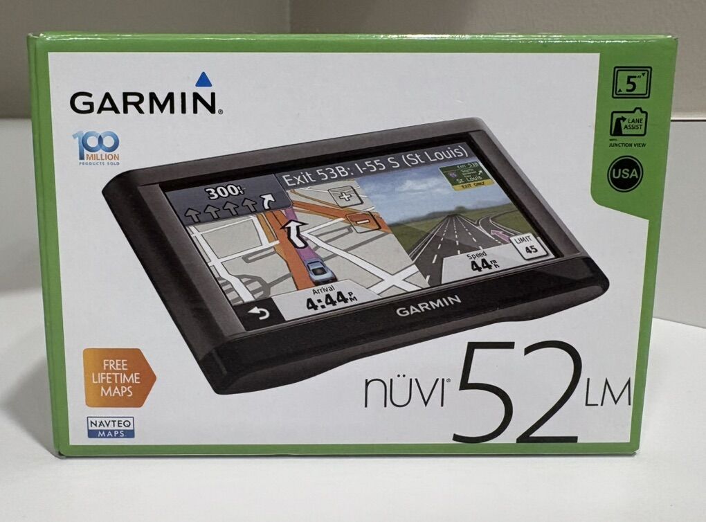 Garmin Nuvi 52 Lm Gps Bundle