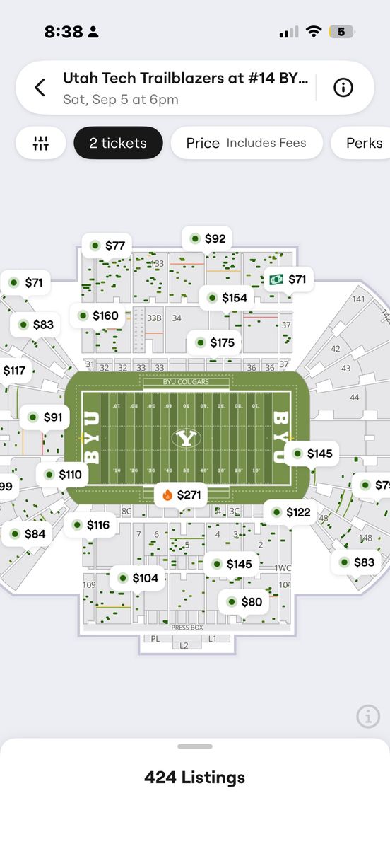 BYU tickets