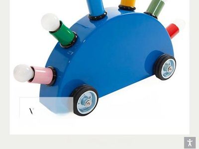 New Super Table Lamp
by Martine Bedin for Memphis Milano