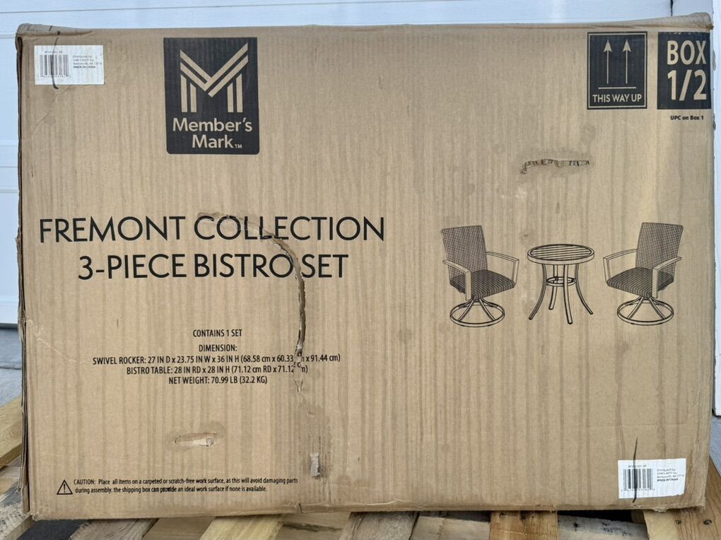 Fremont Bistro Set Chairs Only