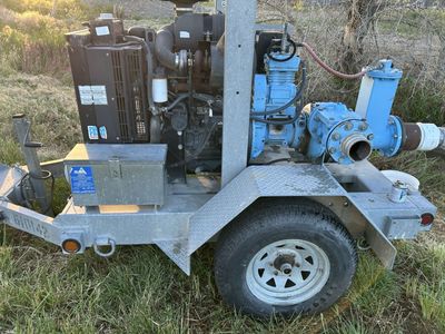 Towable Trash Pump