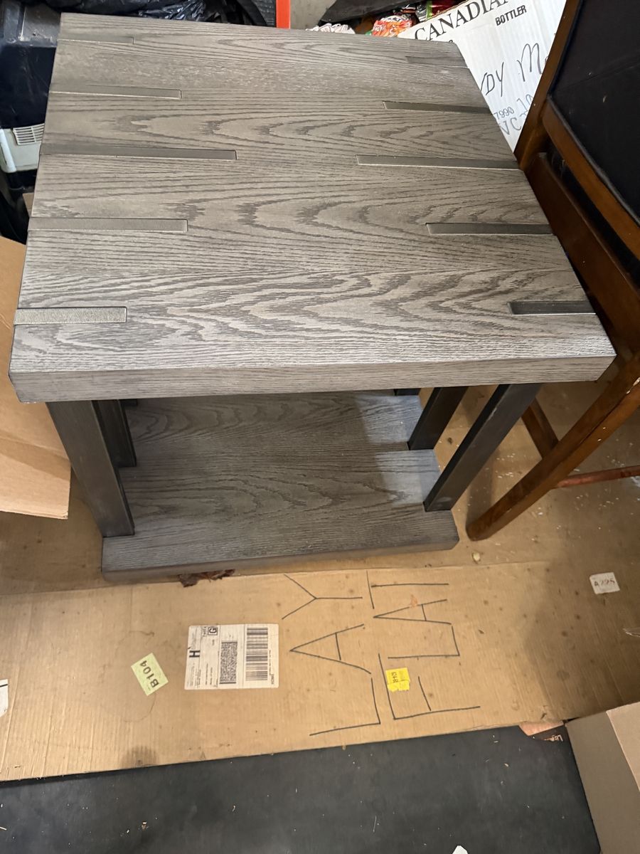 Wooden End Table