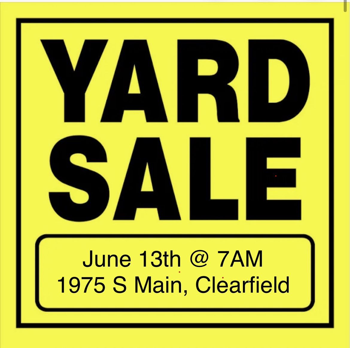 Multi-Family Yard Sale -6/13 7:00AM Clearfield
