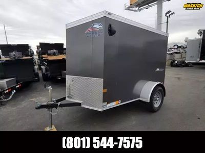2026 American Hauler 5X8 Night Hawk Cargo / Enclos