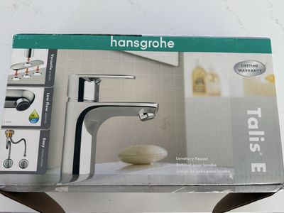 Hansgrohe Talis E Single-Hole Lavatory Faucet Chrome 04428000