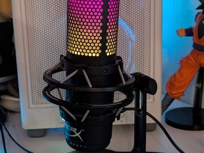 HyperX Quadcast S USB-C RGB Microphone Multiple Cardioid Patterns