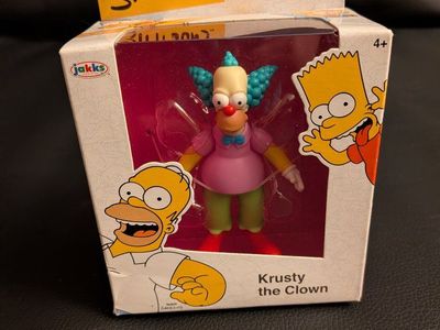 The Simpsons Krusty the Clown Action Figure Jakks Pacific