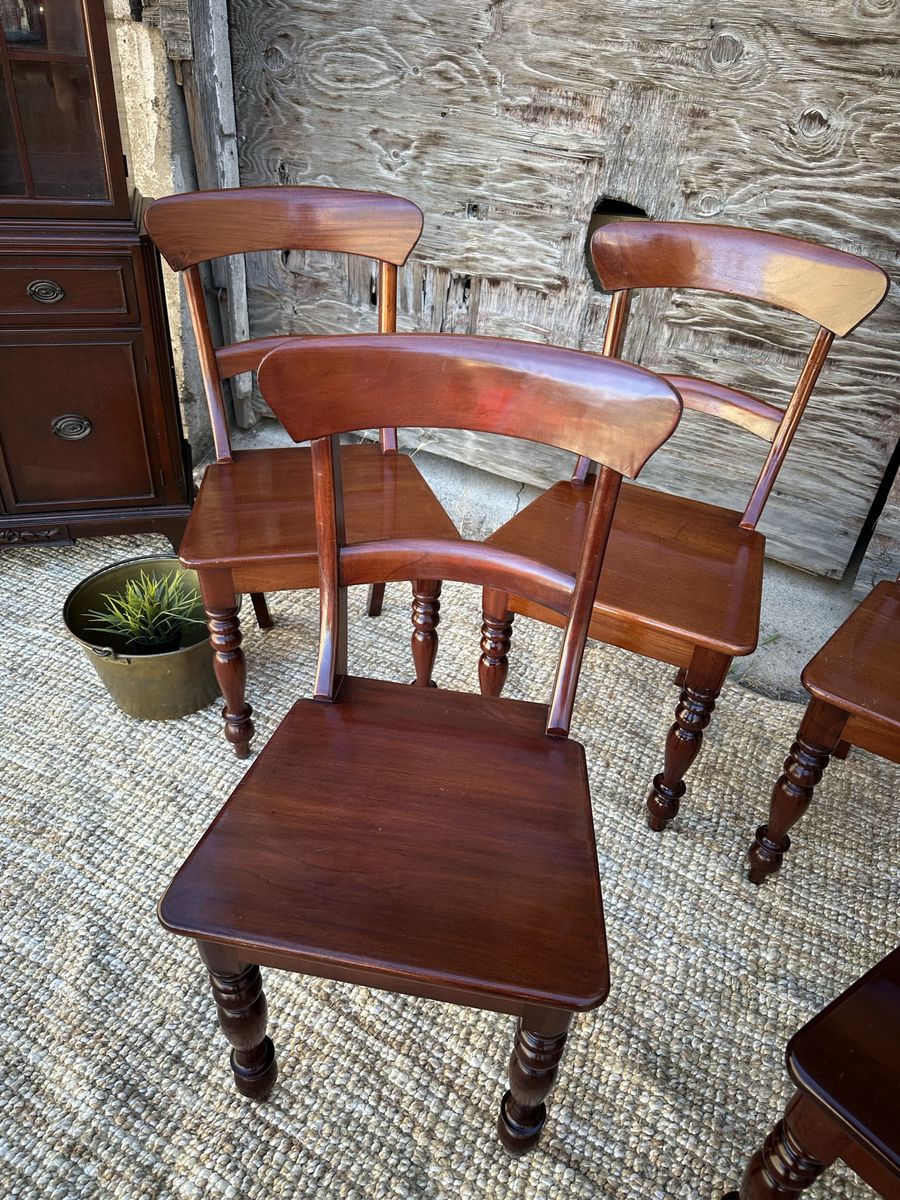 Professionally refinished dining set