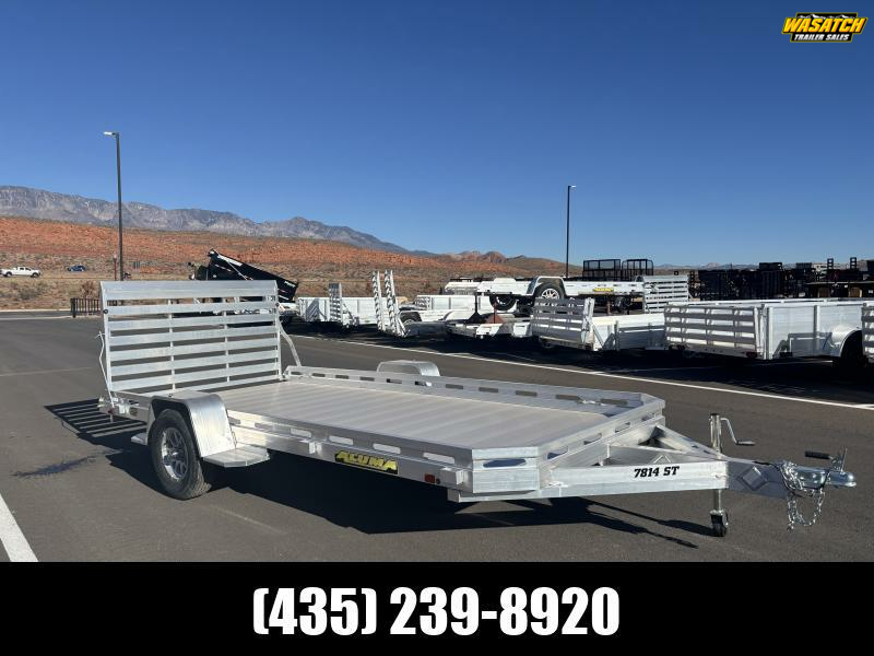 Aluma 6.5X14 3.5K 7814-SA Utility Trailer