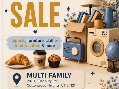 Massive 20 Family Yard Sale Saturday