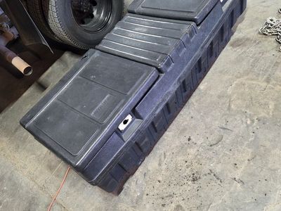 Truck bed box no keys no locks