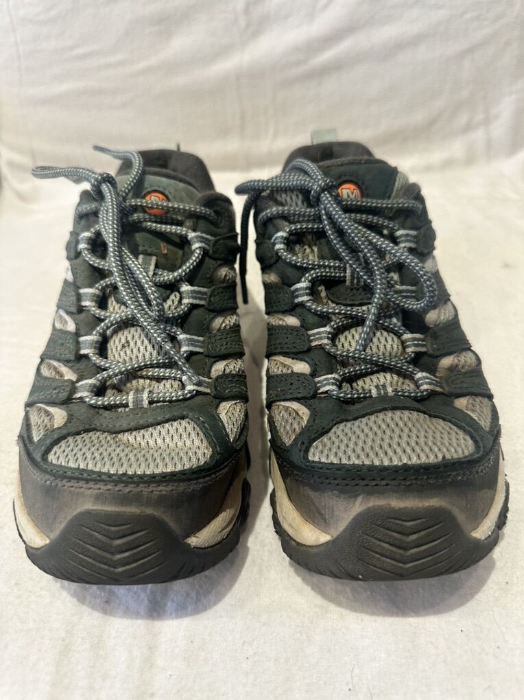 Merrell Women’s Size 8 Gray Mesh/lthr Hiking Shoes