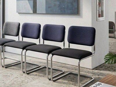 Three Marcel Breuer for Knoll Cesca Side Chairs