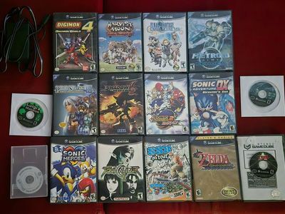 Nintendo Gamecube game bundle including Zelda Collectors Edition! trades considered!