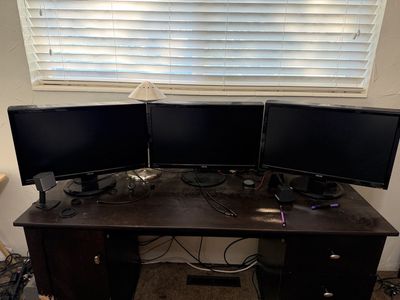 3 ASUS 22-inch 1080p Computer Monitors with HDMI
