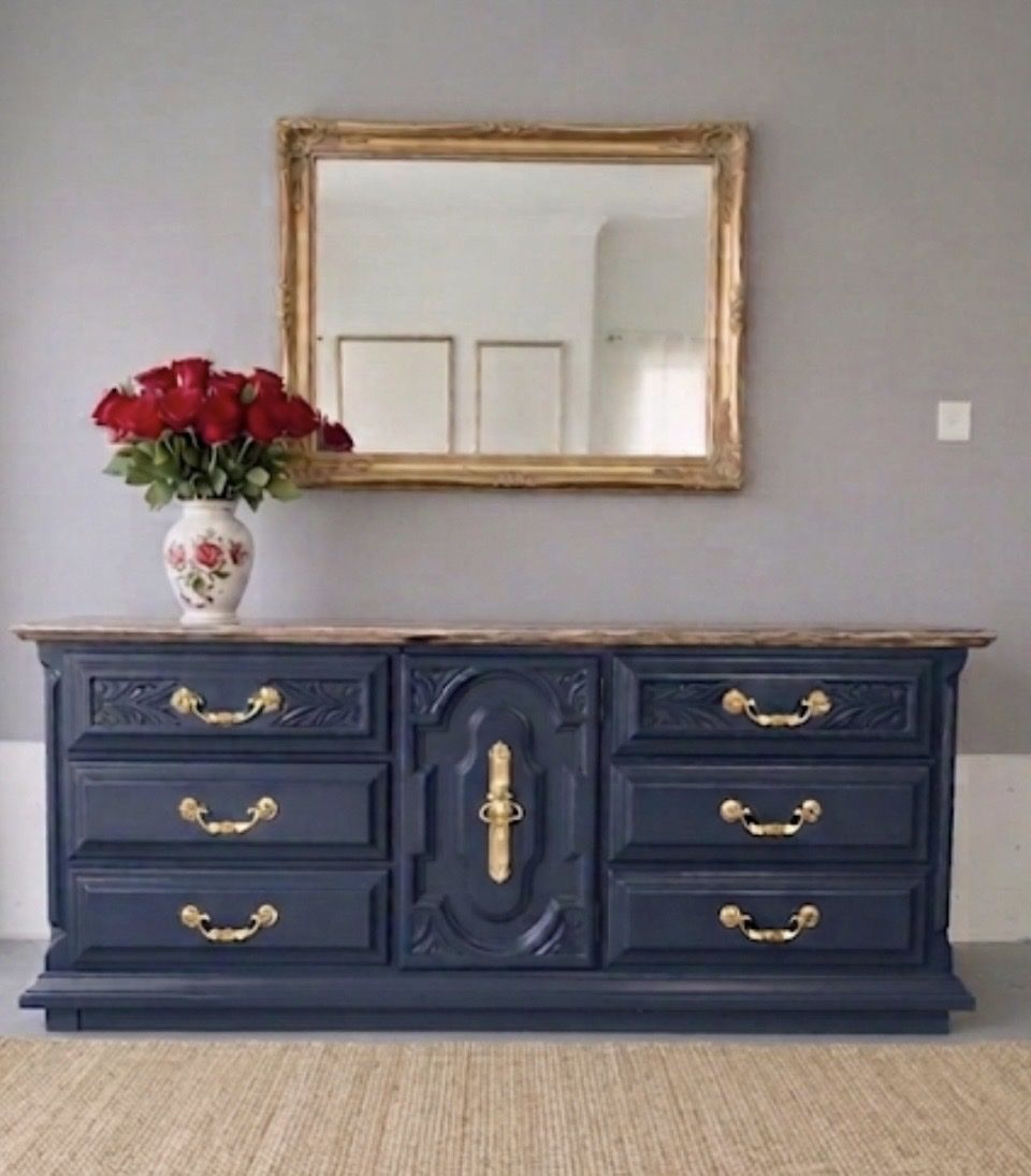 Navy dresser