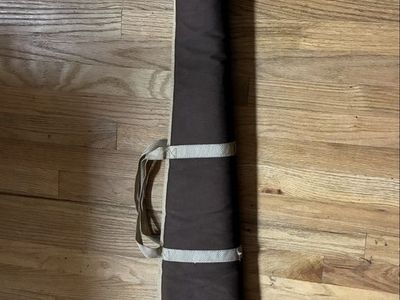 Padded Brown Soft Shot Gun Case 52”with Mallard Duck Graphic