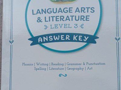 The Good and the Beautiful Language Arts & Literature Level 3 Answer Key Homeschool Curriculum