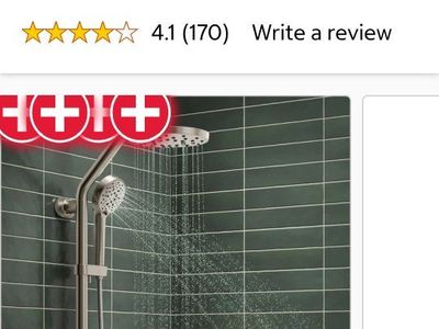Kohler shower head kit