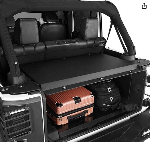 Jeep JK Hooke Road Cargo Security Deck