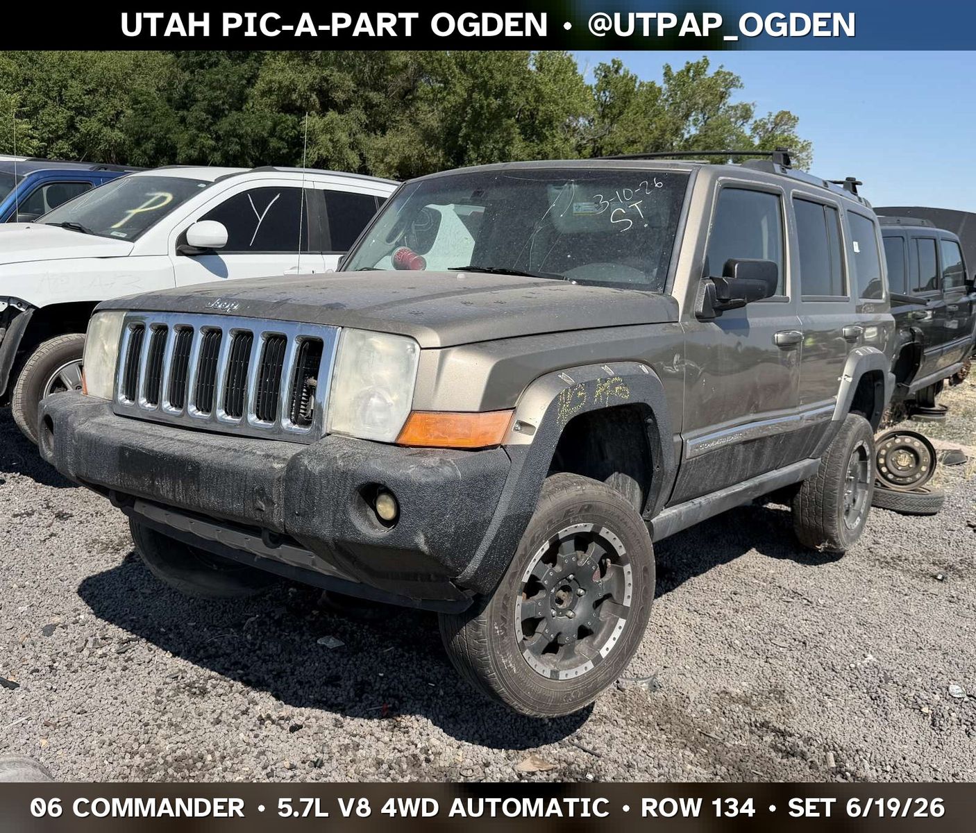 2006 Jeep Commander Parts - UTPAP Ogden