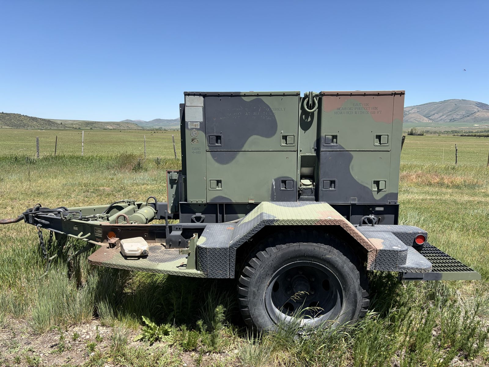 30 KW tactical military diesel generator